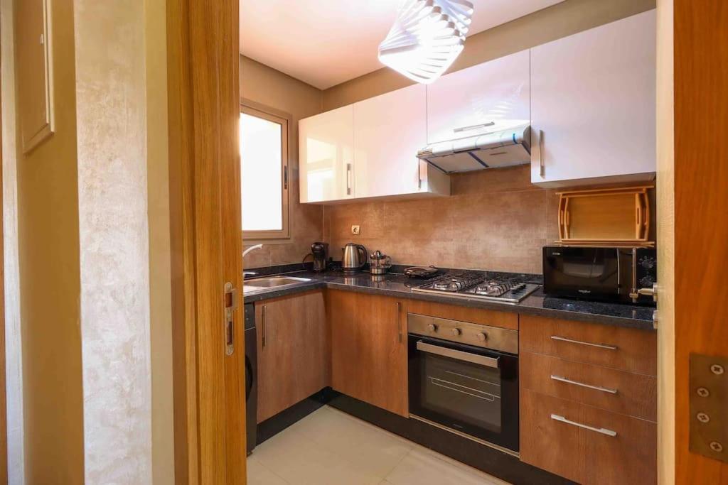 Cosy Appartemt Vue Sur Golf Et Montagne Marrakesch Exterior foto