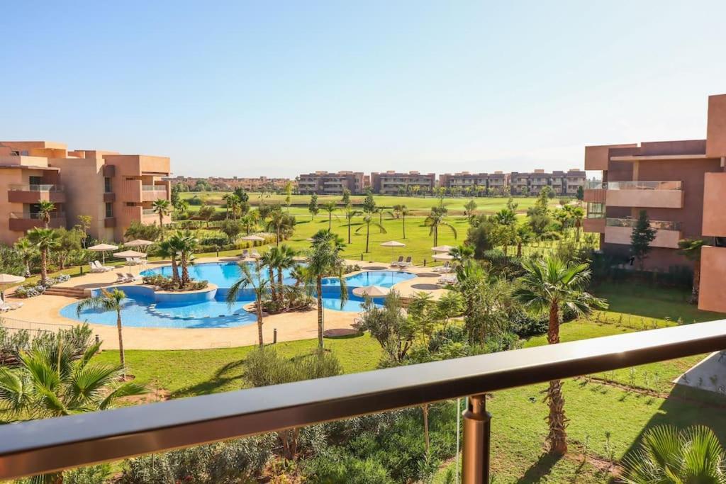 Cosy Appartemt Vue Sur Golf Et Montagne Marrakesch Exterior foto