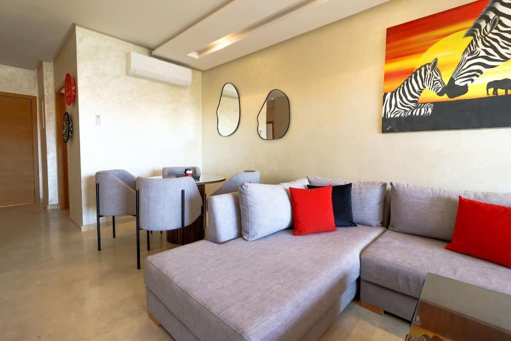 Cosy Appartemt Vue Sur Golf Et Montagne Marrakesch Exterior foto