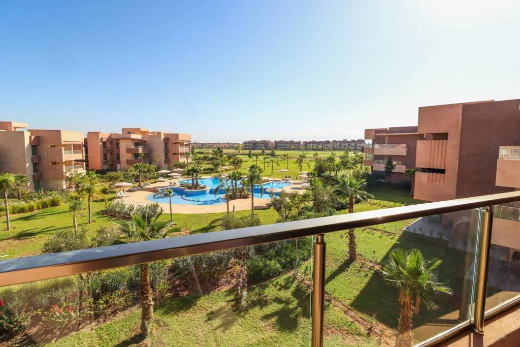 Cosy Appartemt Vue Sur Golf Et Montagne Marrakesch Exterior foto