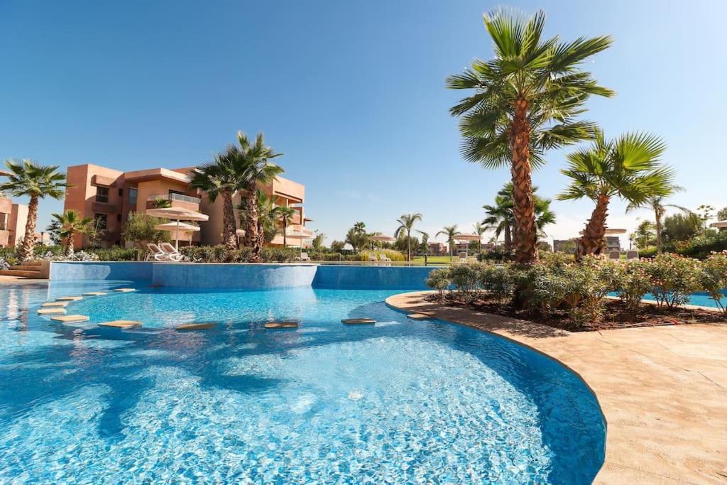 Cosy Appartemt Vue Sur Golf Et Montagne Marrakesch Exterior foto